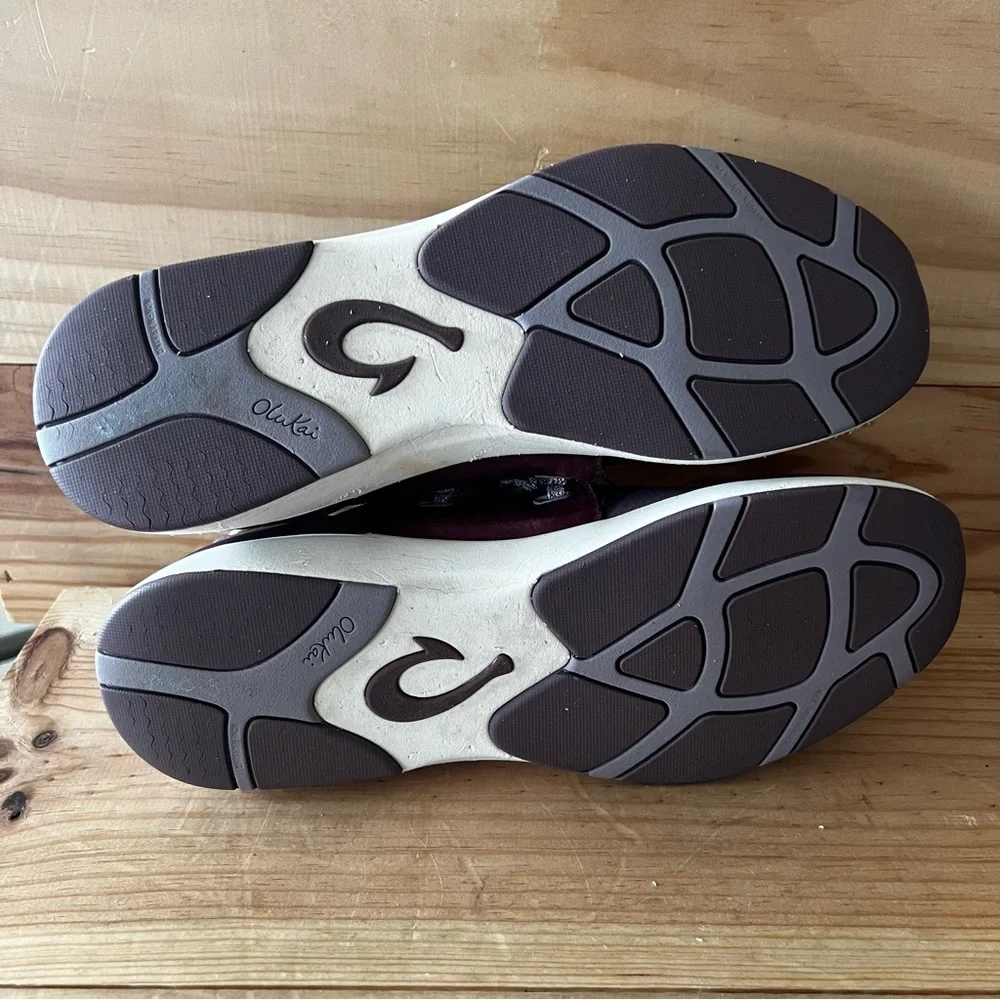 Olukai Miki Li Convertible Sneaker in Plum size 7 - Picture 10 of 16